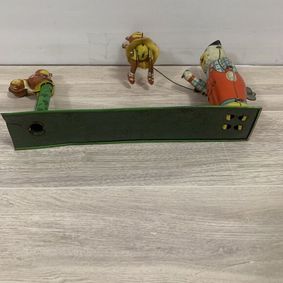 Vintage Japan Tin Wind Up Skip Rope Mechanical Toy Imperfect Please Read - Picture 10 of 13